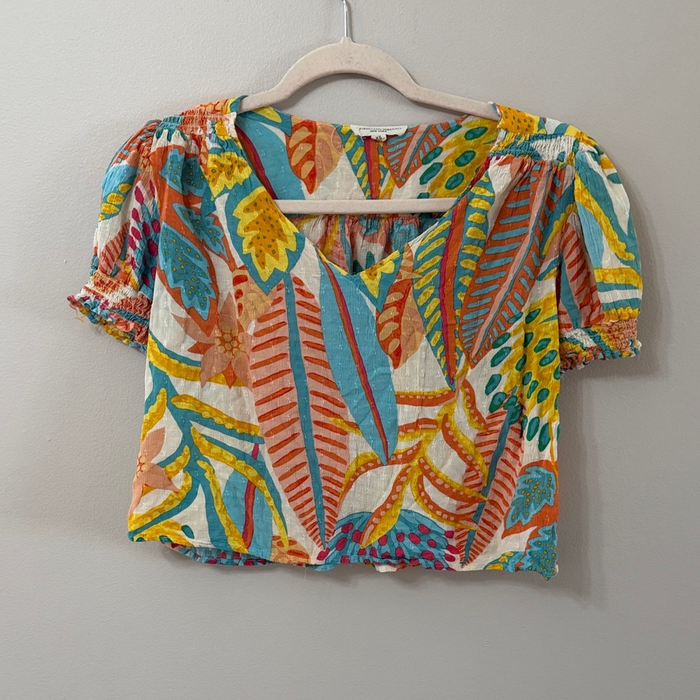 Christian Siriano Tropical Top